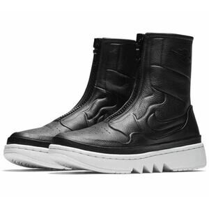 Air Jordan AJ 1 Jester XX Black Zip Sneakers